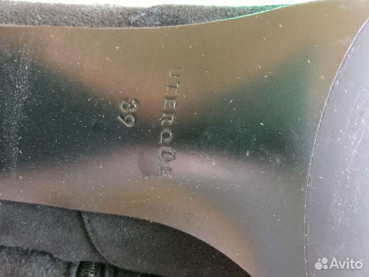 Ботинки замша 39р