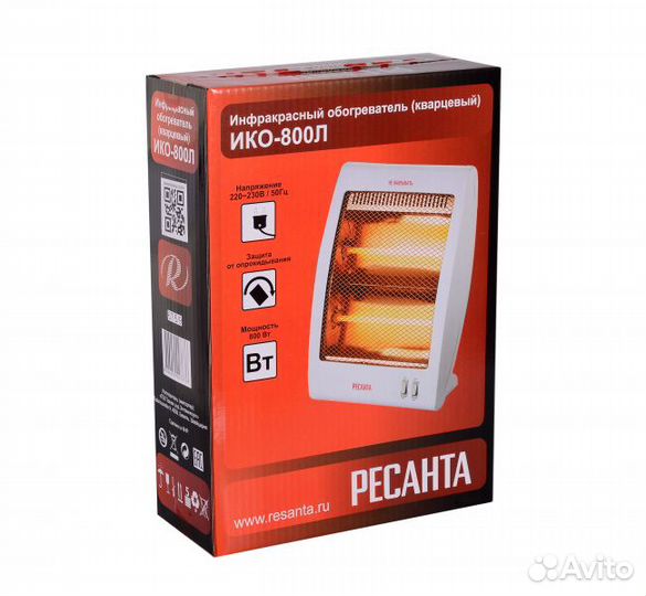 Инфракрасный обогреватель Ресанта ико-800Л