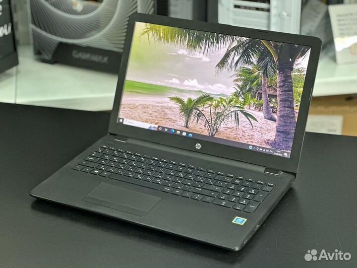 HP ноутбук на ссд шустрый ноутбук