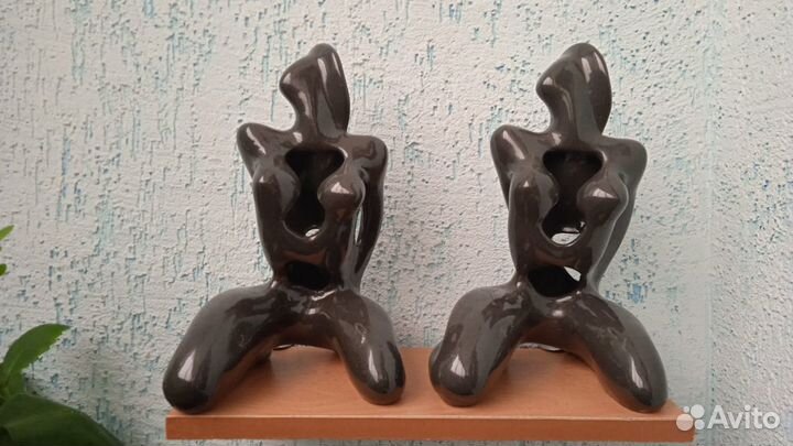 Керамический подсвечник