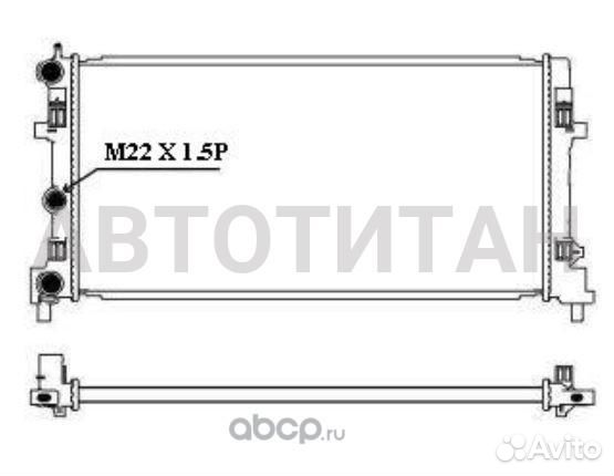 Радиатор системы охлаждения