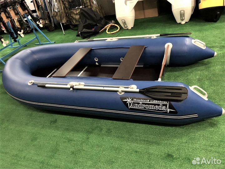 Лодка пвх Andromeda 295 синяя