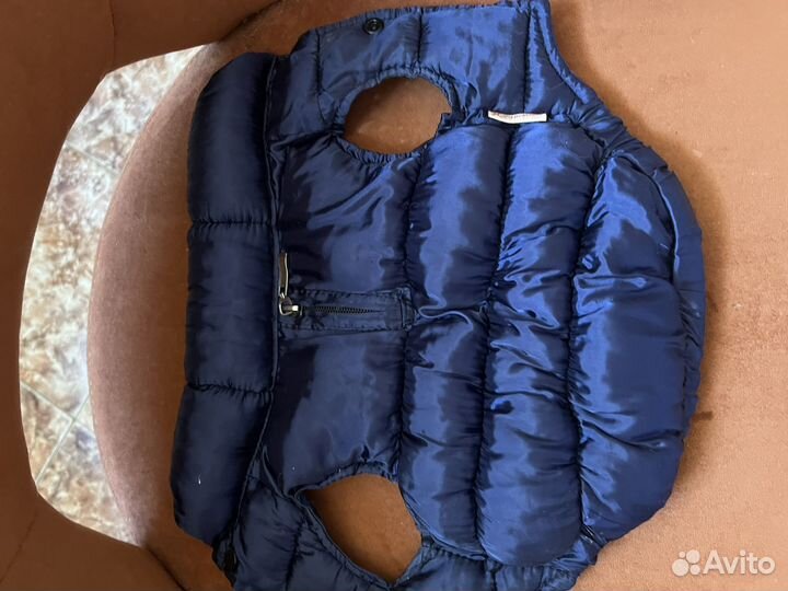 Пуховик желетка для маленьких собак