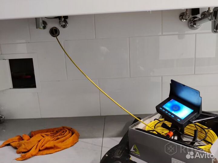 Видеодиагностика труб. Осмотр труб камерой