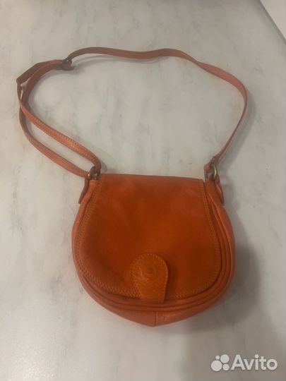 Сумка натуральная кожа италия б у
