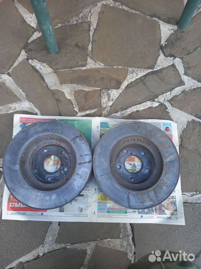 Тормозные диски передние на subaru forester