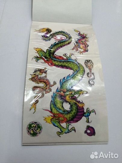 Временные татуировки переводные