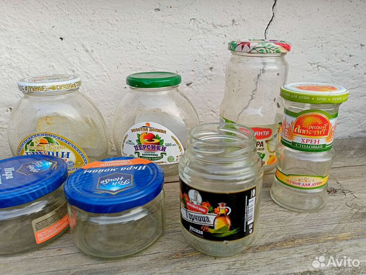 Банки стеклянные нестандарт