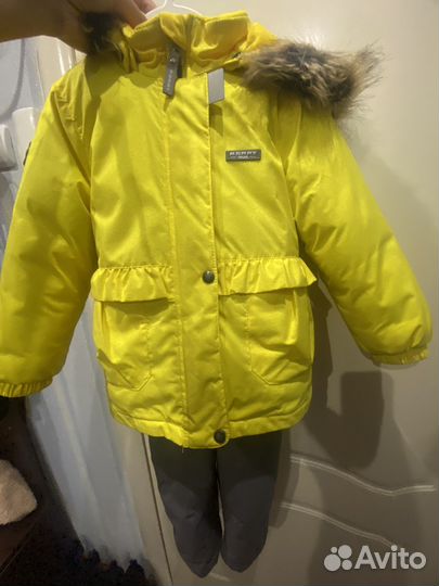 Детский зимний костюм на девочку