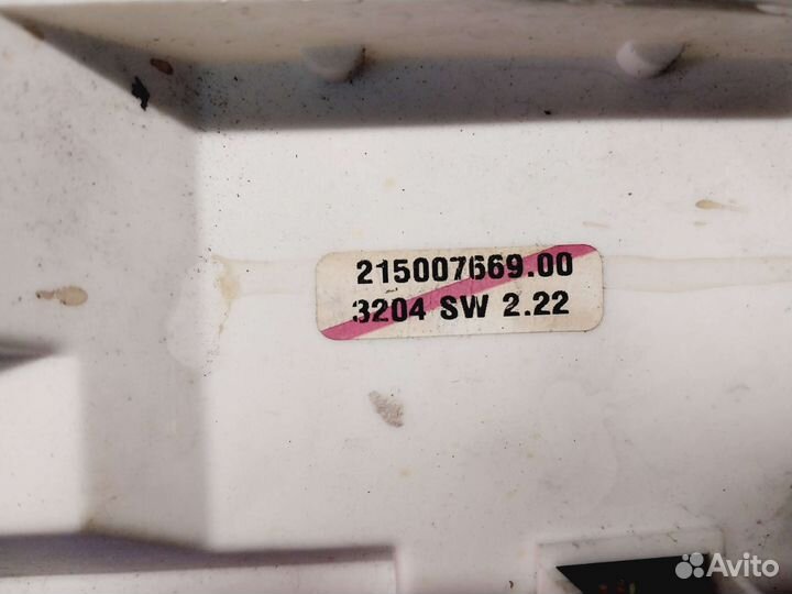 Плата управления стиральной машины Indesit