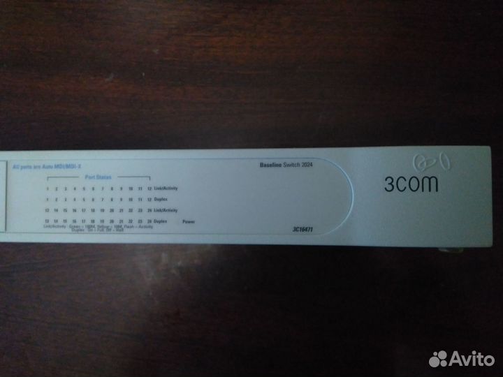 Коммутатор 3Com Baseline Switch 2024 3C16471B