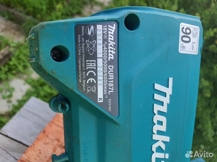 Триммер электрический makita DUR187L