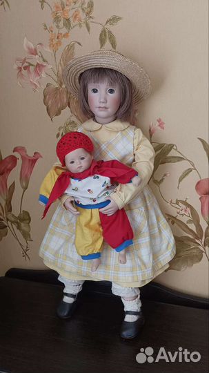 Авторская фарфоровая кукла Ruth Mattingly