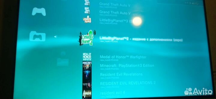 Sony PS3 прошитая