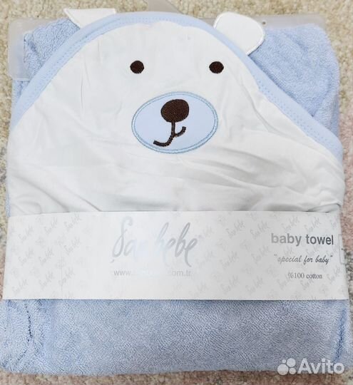 Полотенце-уголок для малышей