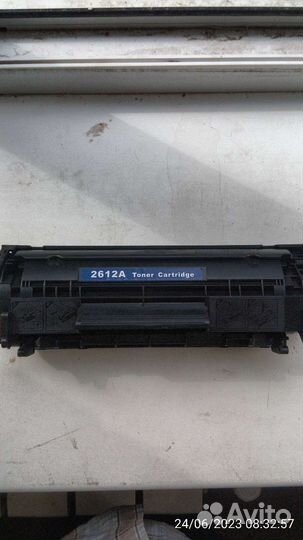 Картридж HP Q2612A пустой первопроход