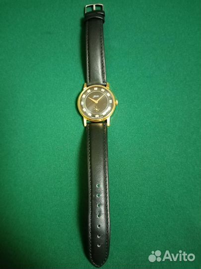 Часы зим СССР позолоченные