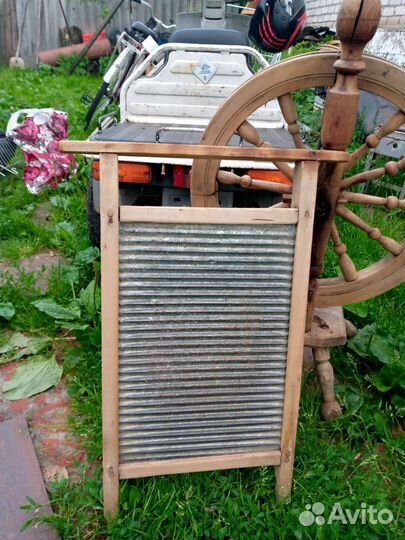 Старинная стиральная доска