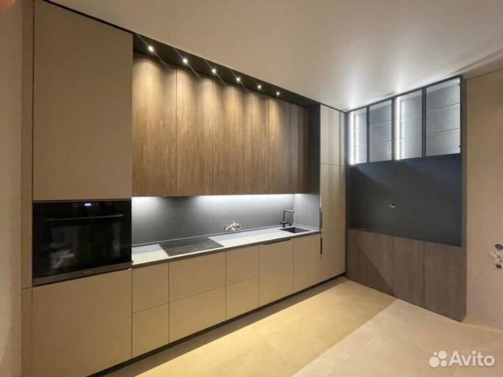 Кухни прямые современный дизайн на заказ