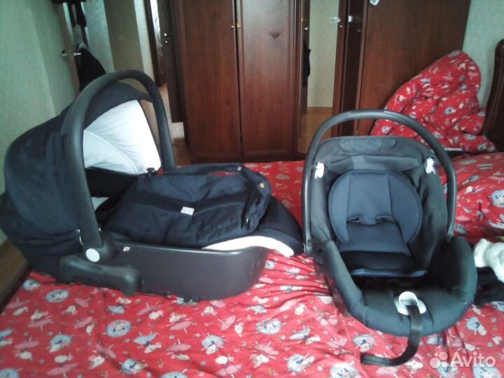 Итальянская коляска 3-в-1