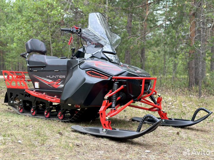 Снегоход ikudzo hunter 600LS 20 V2 черный макс