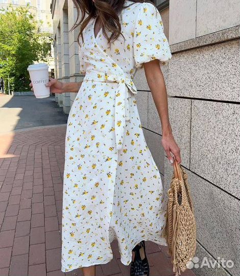 Муслиновое платье женское