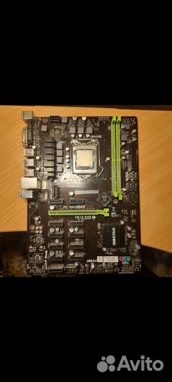 Материнская плата biostar b250a btc pro