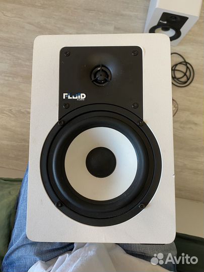 Студийные мониторы fluid audio c5 белые