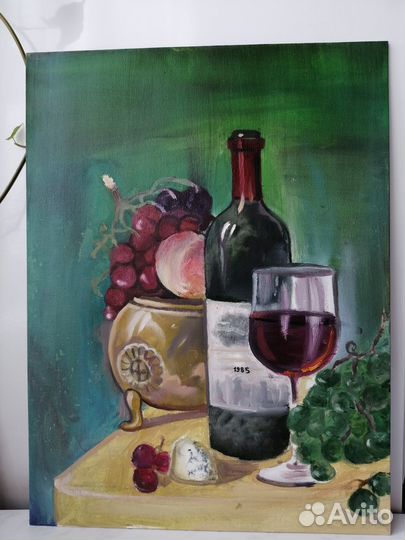 Картина маслом на холсте 