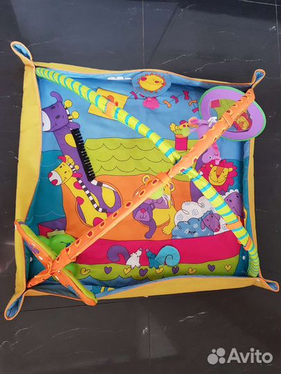 Развивающий коврик tiny love зоосад