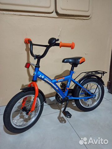 Детский велосипед 14 novatrack