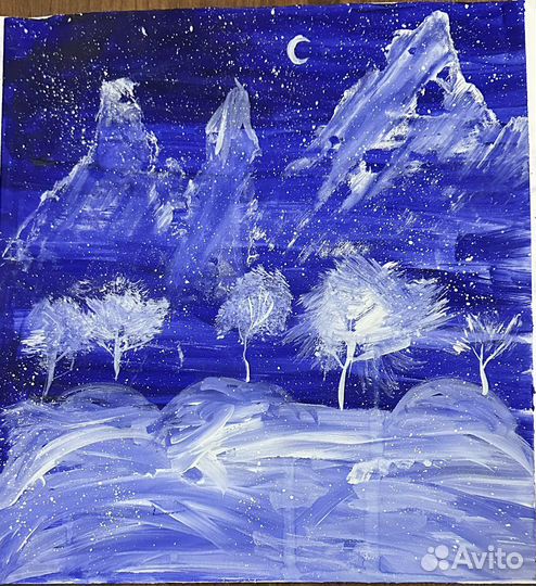 Рисунок Зима