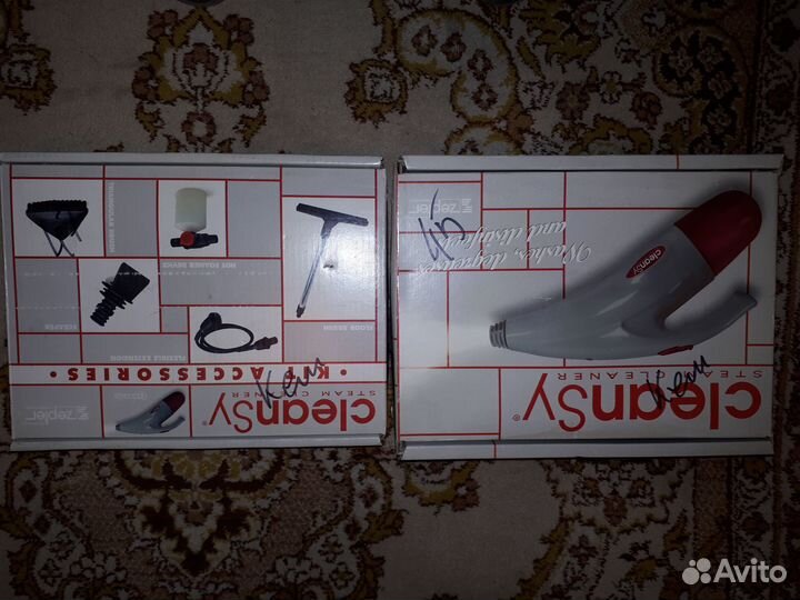 Пароочиститель zepter cleansy