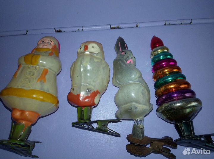 Ёлочные игрушки СССР
