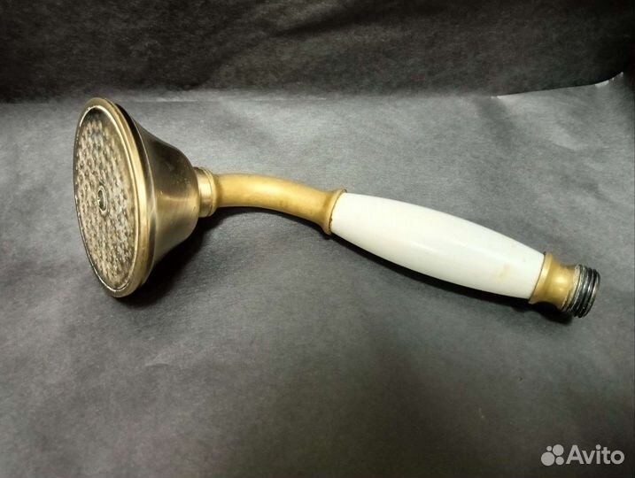 Лейка для душа латунь винтаж