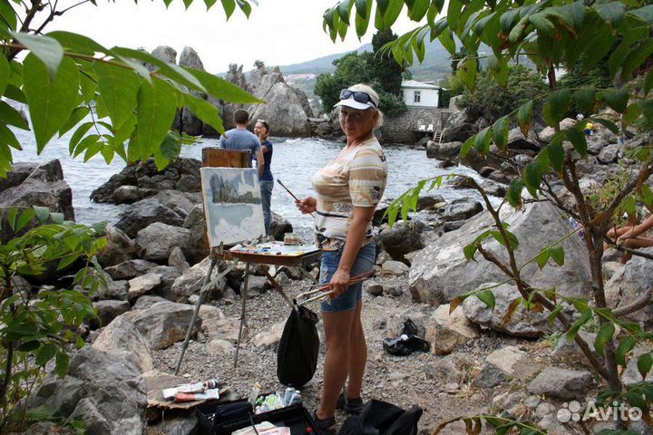 XX Осенний Коктебель, кисти Анны Давыдченко