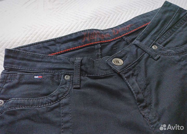 Чёрные джинсовые шорты Tommy Hilfiger (оригинал)