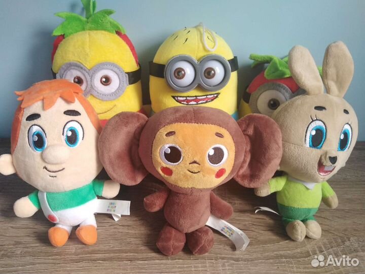 Миньоны Мягкие игрушки Коллекционные