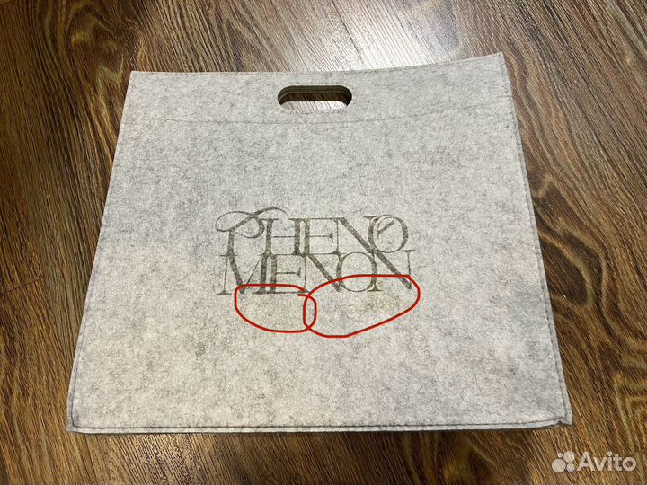 Сумка войлочная 40*36 на кнопках