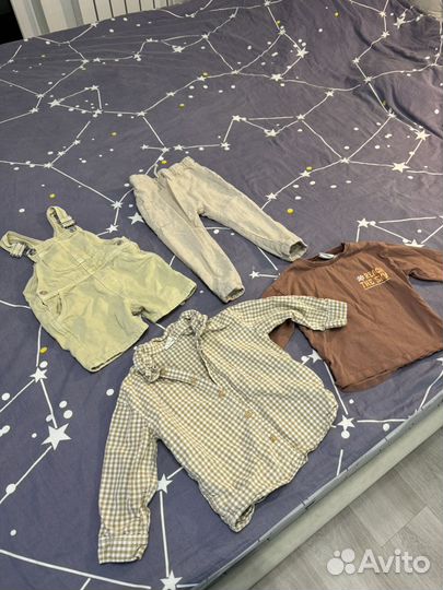 Пакет вещей на мальчика 80 86 размер zara hm