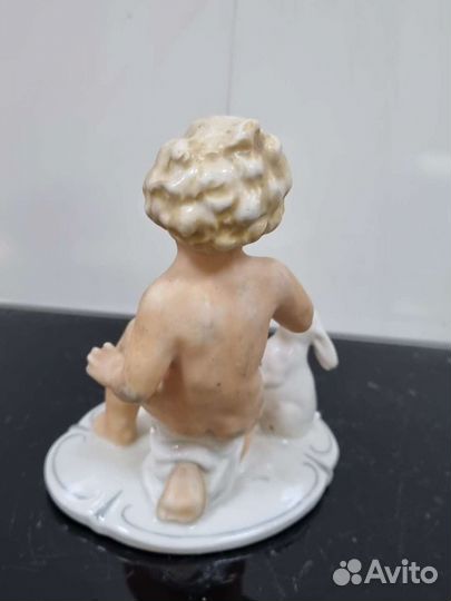 Статуэтка Путти, Старая Германия. Дефекты