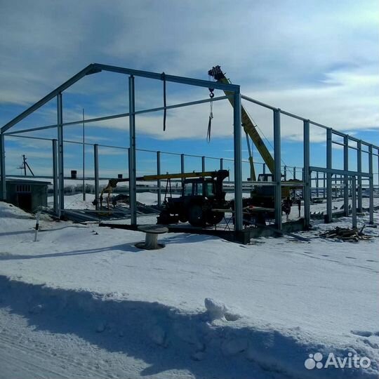 Быстровозводимые ангары под ключ