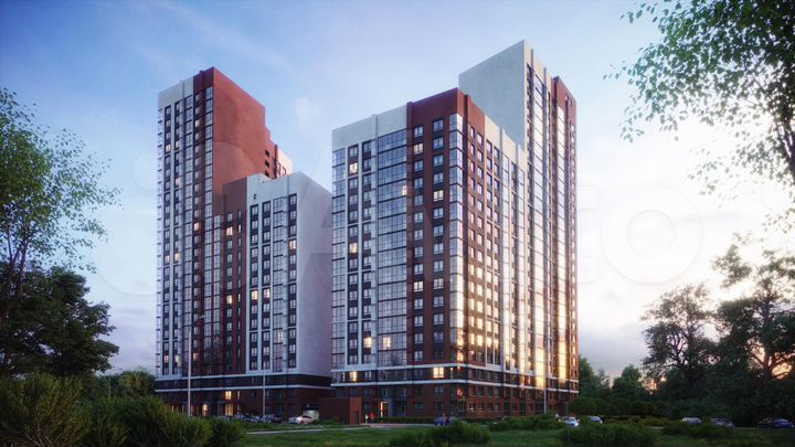 2-к. квартира, 77,9 м², 17/25 эт.