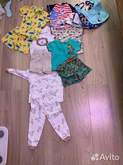 Большой пакет одежды для мальчика