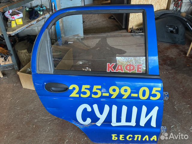 Daewoo matiz дверь задняя правая