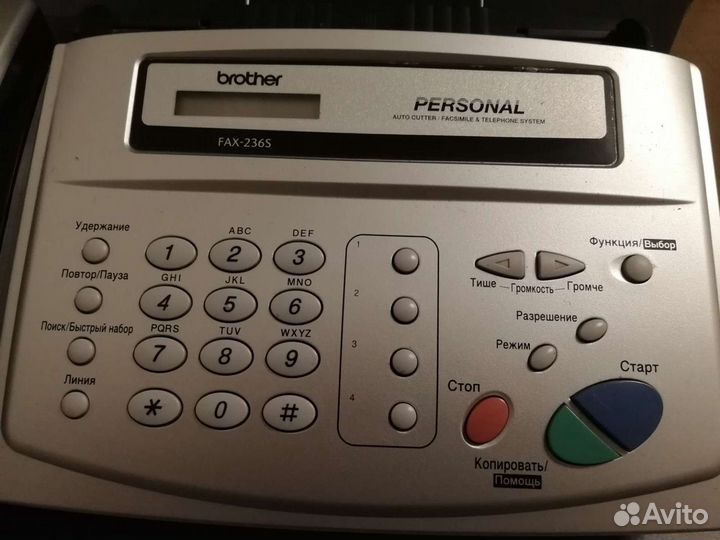 Телефон факс Brother