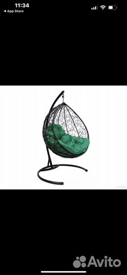 Подвесные качели кокон