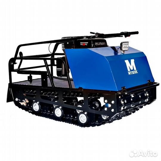 Мотобуксировщик Мужик 600 Lifan 15 л.с. 1450 мм