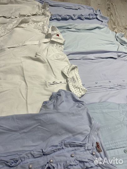 Школьная рубашка, блузка, водолазка 152-158