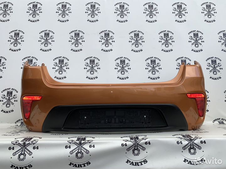 Задний бампер Kia Rio 4 Оригинал В сборе 2017-20